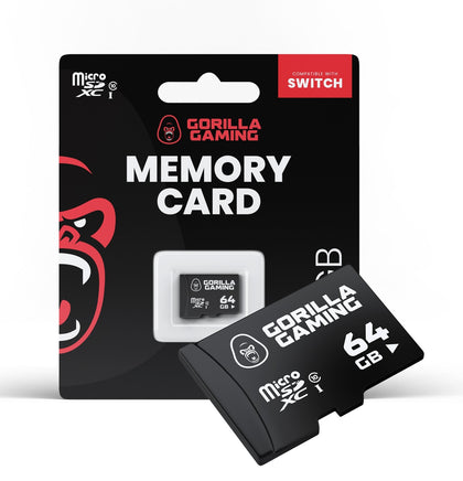 Gorilla Gaming Switch 64GB Memory Card