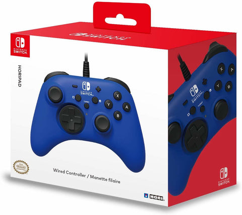 Nintendo Switch Wired Controller (Blue) by Hori - Nintendo Switch