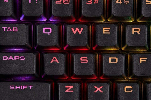 Corsair PBT Double-shot Keycaps - Black - PC Games