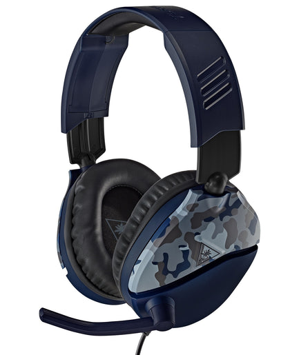 Turtle Beach Ear Force Recon 70 Gaming Headset - Blue Camo (Switch, PC, PS4, Xbox One)