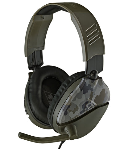 Turtle Beach Ear Force Recon 70 Gaming Headset - Camo Green (Switch, PS5, PS4, Xbox One)