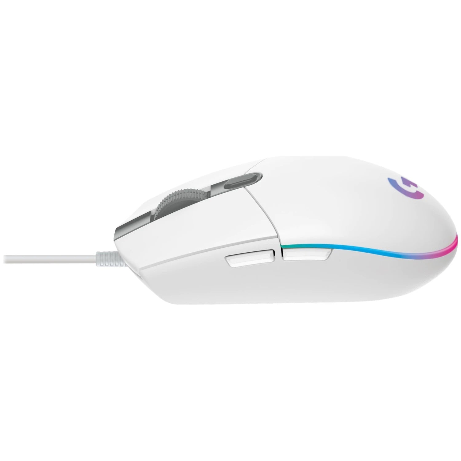 Logitech G203 LIGHTSYNC RGB Gaming Mouse (White) - PC Games