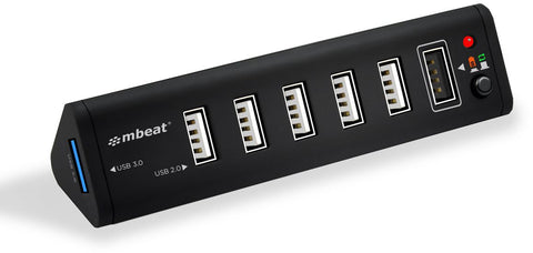 mBeat 7-Port USB Hub with 2.1A Smart Charging