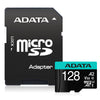 128GB ADATA Premier Pro A2 V30 microSDXC Card with Adapter