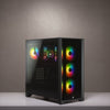 CORSAIR iCUE 4000X RGB Tempered Glass Mid Tower Case Black