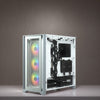 CORSAIR iCUE 4000X RGB Tempered Glass Mid Tower Case White