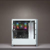 CORSAIR iCUE 4000X RGB Tempered Glass Mid Tower Case White