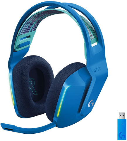 Logitech G733 LIGHTSPEED Wireless RGB Gaming Headset - Blue