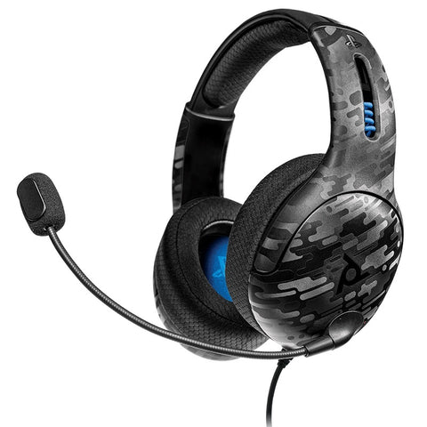 PDP LVL50 Wired Stereo Gaming Headset - Black Camo (PS4)