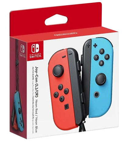 Nintendo Switch Joy-Con Neon Red/Blue Controller Set