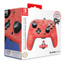 PDP Switch Faceoff Deluxe + Audio Wired Controller- Red Camo