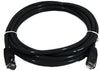 3m 8ware Cat6a UTP Snagless Ethernet Cable Black