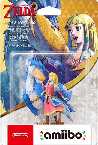 Nintendo Amiibo Zelda and Loftwing - The Legend of Zelda Skyward Sword (Switch)