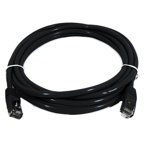 30m 8ware Cat6a UTP Snagless Ethernet Cable Black