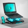 Cooling Fan Laptop Stand Black/Blue by Ningbo Fantasy Supply