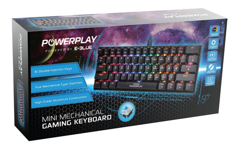 PowerPlay Mini Mechanical Keyboard (Black) - PC Games