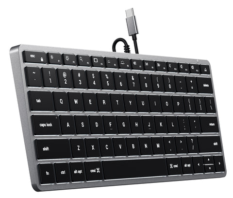 Satechi Slim W1 Wired Backlit Keyboard