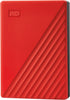 4TB WD My Passport USB 3.2 Gen 1 External HDD - Red