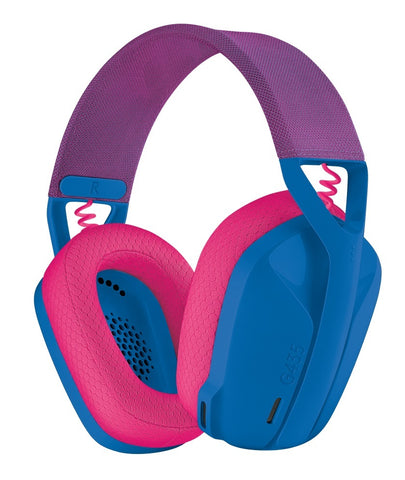 Logitech G435 LIGHTSPEED Wireless Gaming Headset - Blue & Raspberry - PS5