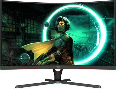 31.5" AOC CQ32G3SE 1440p 165Hz 1ms FreeSync HDR Curved Gaming Monitor