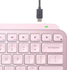 Logitech MX Keys Mini Minimalist Wireless Illuminated Keyboard Rose