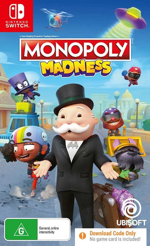 Monopoly Madness (code in box) (Switch)