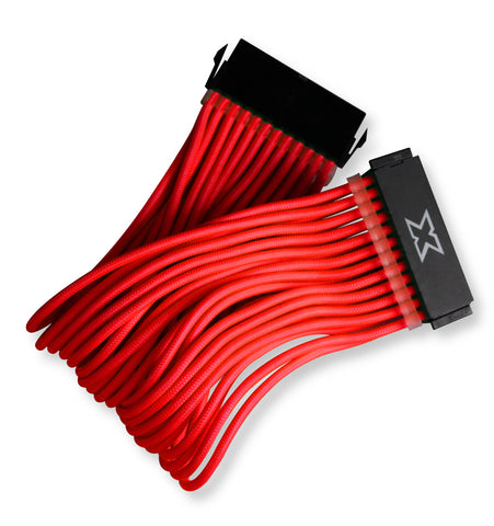 Xigmatek iCable Motherboard 24 Pin Extension Cable Red
