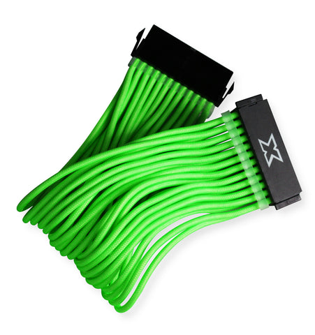 Xigmatek iCable Motherboard 24 Pin Extension Cable Green