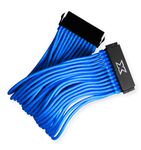 Xigmatek iCable Motherboard 24 Pin Extension Cable Blue