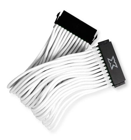 Xigmatek iCable Motherboard 24 Pin Extension Cable White