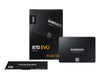 250GB Samsung 870 EVO V-NAND 2.5" SATA SSD