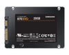 250GB Samsung 870 EVO V-NAND 2.5" SATA SSD