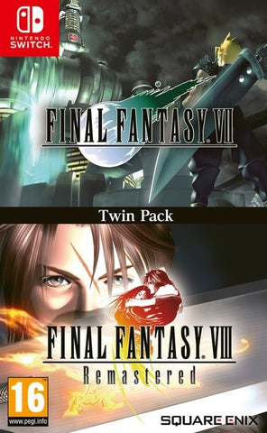 Final Fantasy VII + Final Fantasy VIII Remastered - Nintendo Switch