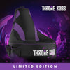Throne Boss Gaming Bean Bag Chair - Adult (Black/Purple)