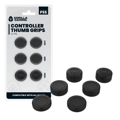 Gorilla Gaming Controller Thumb Grips for PS5