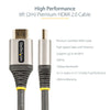 2m StarTech Premium Certified High Speed UHD HDMI 2.0 Cable