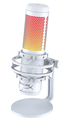 HyperX Quadcast S RGB USB Condenser Microphone (White)
