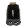 StarTech USB Stereo Audio Adapter External Sound Card