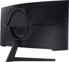 34" Samsung Odyssey G55T 1440p 165Hz 1ms VRR HDR Curved Ultrawide Gaming Monitor