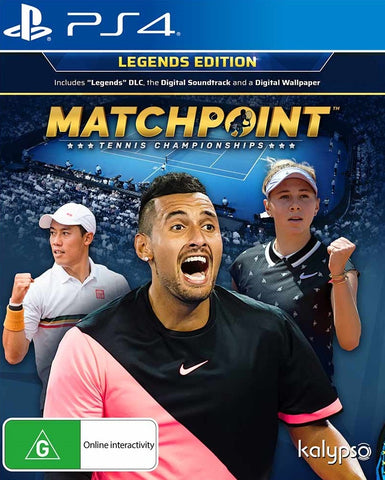 Matchpoint Tennis Championships Legends Edition (PS4)