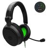 4Gamers C6-100 Wired Gaming Headset (Black & Green) (Switch, PC, PS5, PS4, Xbox Series X, Xbox One)