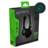 4Gamers C6-50 Wired Gaming Headset (Black & Green) (Switch, PC, PS5, PS4, Xbox Series X, Xbox One)