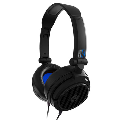 4Gamers C6-50 Wired Gaming Headset (Black & Blue) (Switch, PC, PS5, PS4, Xbox Series X, Xbox One)