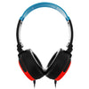 4Gamers C6-50 Wired Gaming Headset (Neon Blue & Red) (Switch, PC, PS5, PS4, Xbox Series X, Xbox One)