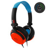 4Gamers C6-50 Wired Gaming Headset (Neon Blue & Red) (Switch, PC, PS5, PS4, Xbox Series X, Xbox One)