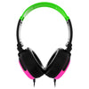 4Gamers C6-50 Wired Gaming Headset (Neon Green & Pink) (Switch, PC, PS5, PS4, Xbox Series X, Xbox One)