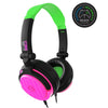 4Gamers C6-50 Wired Gaming Headset (Neon Green & Pink) (Switch, PC, PS5, PS4, Xbox Series X, Xbox One)