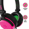 4Gamers C6-50 Wired Gaming Headset (Neon Green & Pink) (Switch, PC, PS5, PS4, Xbox Series X, Xbox One)