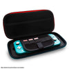 4Gamers Premium Travel Case for Nintendo Switch (Neon Red & Blue)