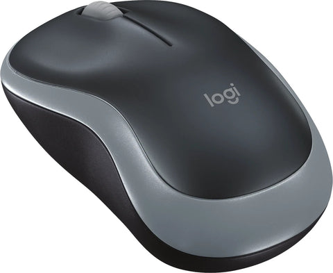 Logitech M185 Wireless Notebook Mouse - Grey